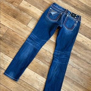 Women’s Miss Me, blue, sz 29 skinny, inseam 31